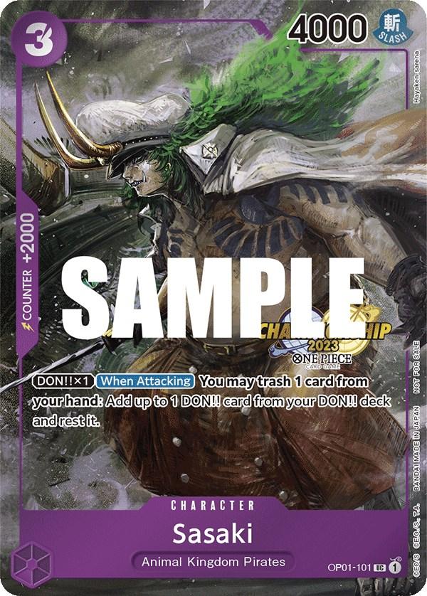 One Piece Card Game: Sasaki (CS 2023 Event Pack) card image