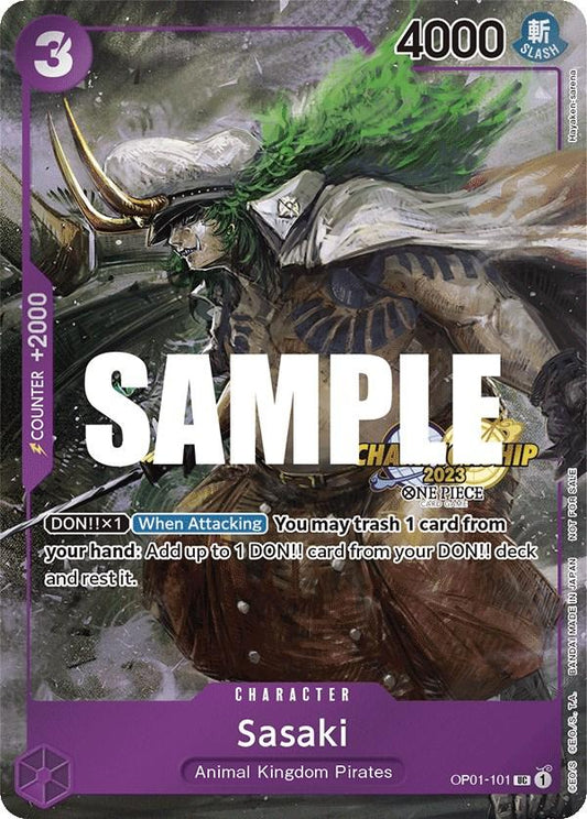 One Piece Card Game: Sasaki (CS 2023 Event Pack) card image