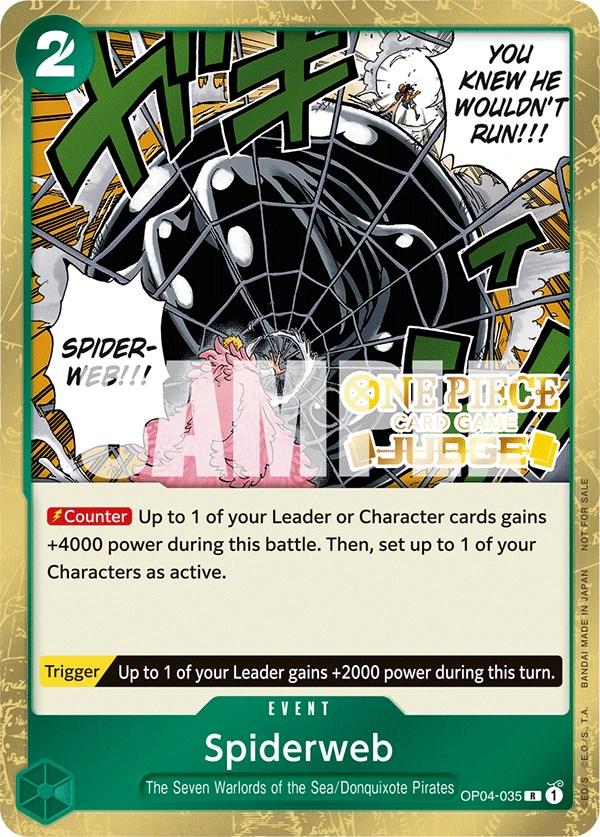 One Piece Card Game: Spiderweb (Judge Pack Vol. 3) card image
