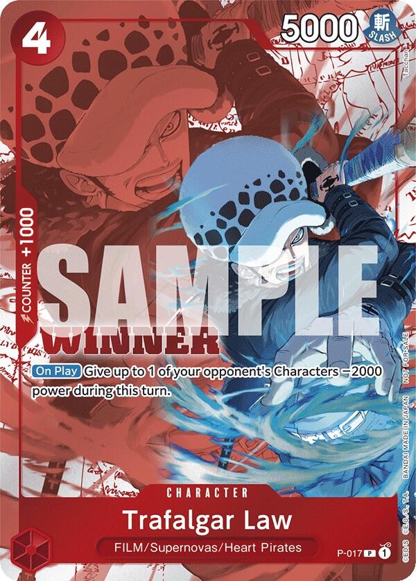 One Piece Card Game: Trafalgar Law (Winner Pack Vol. 7) card image