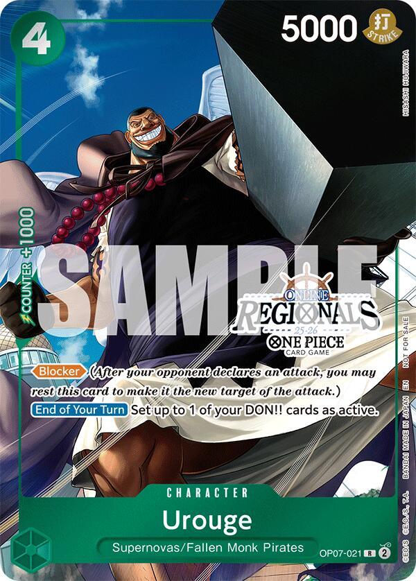 One Piece Card Game: Urouge (Online Regional Participation Pack 2025 Vol.1) card image