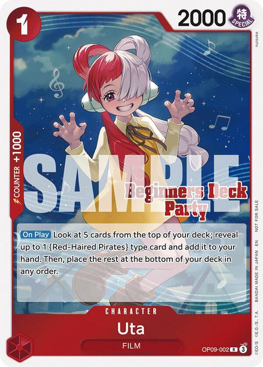 One Piece Card Game: Uta (Beginners Deck Party [ST-23] - [ST-28] Participation Pack) card image