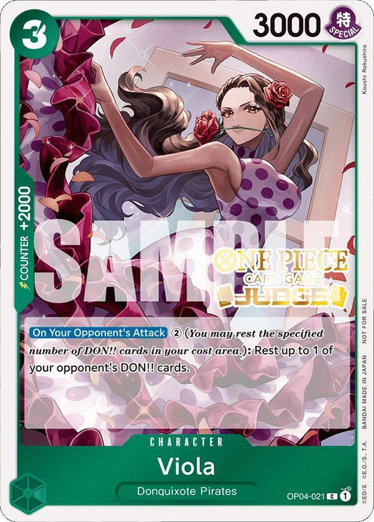 One Piece Card Game: Viola (Judge Pack Vol. 4) card image