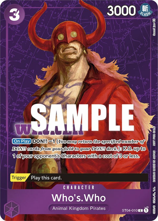 One Piece Card Game: Who's.Who (Tournament Pack Vol. 3) [Winner] card image