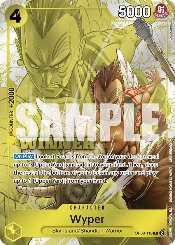 One Piece Card Game: Wyper (Winner Pack 2025 Vol. 2) card image