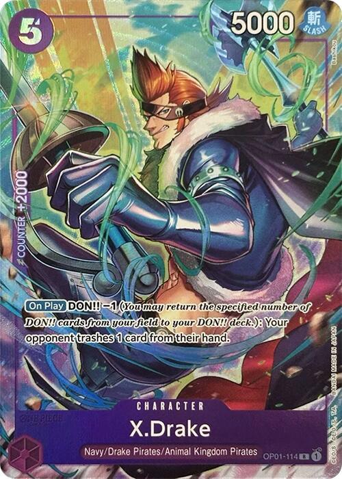 One Piece Card Game: X.Drake (Premium Card Collection -Best Selection Vol. 2-) card image