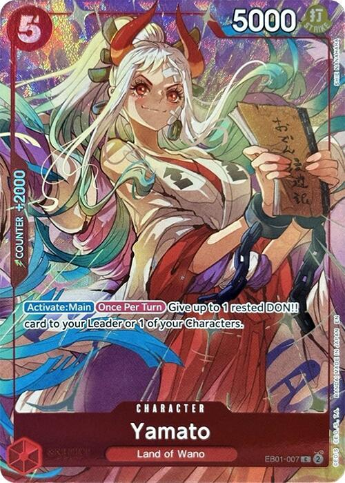One Piece Card Game: Yamato (Premium Card Collection -Best Selection Vol. 4-) card image