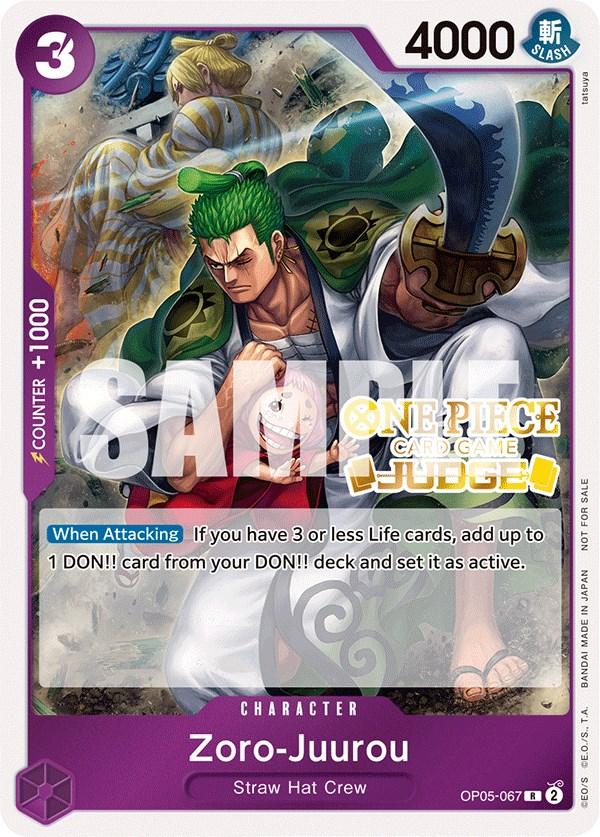 One Piece Card Game: Zoro-Juurou (Judge Pack Vol. 3) card image