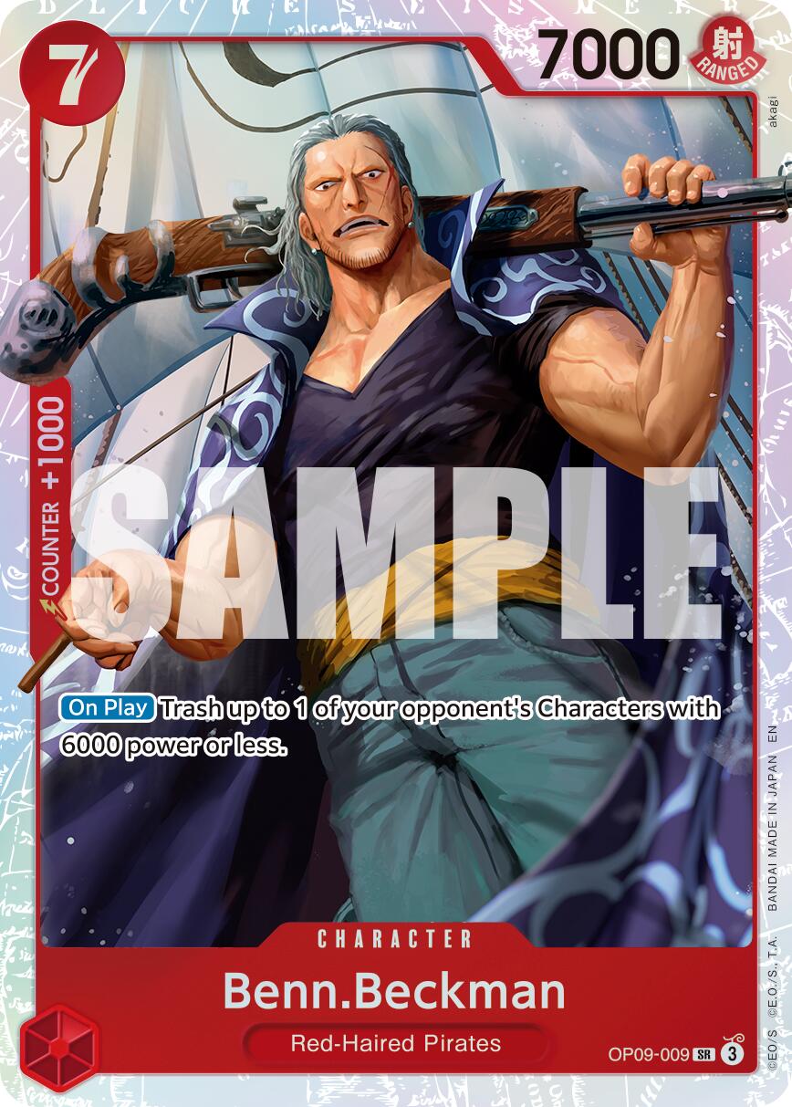 One Piece Card Game: Benn.Beckman (Reprint) card image