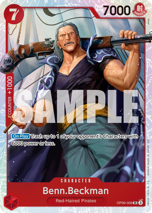 One Piece Card Game: Benn.Beckman (Reprint) card image