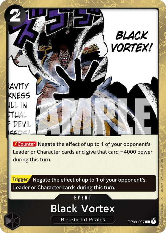 One Piece Card Game: Black Vortex (Pirate Foil) card image