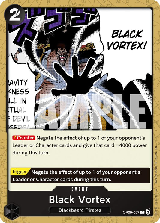 One Piece Card Game: Black Vortex (Reprint) card image