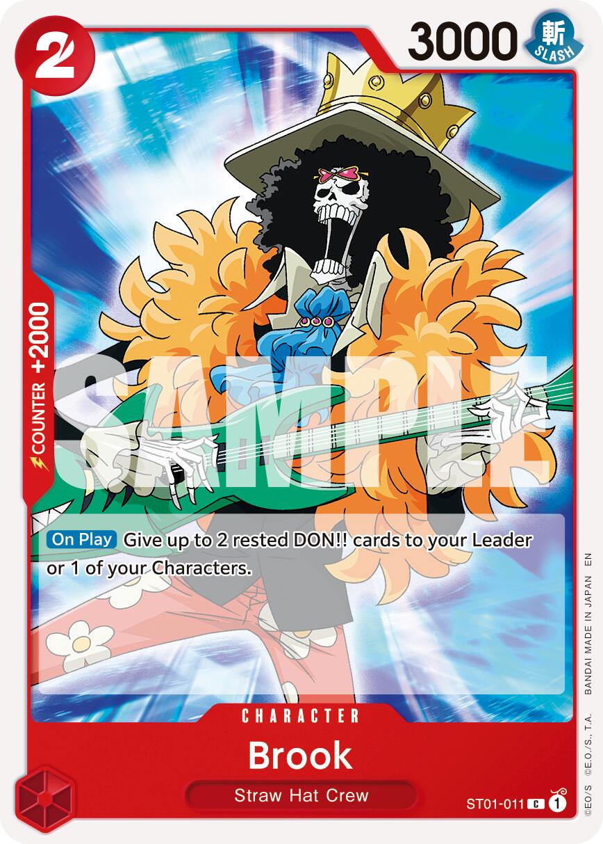 One Piece Card Game: Brook - ST01-011 (Reprint) card image