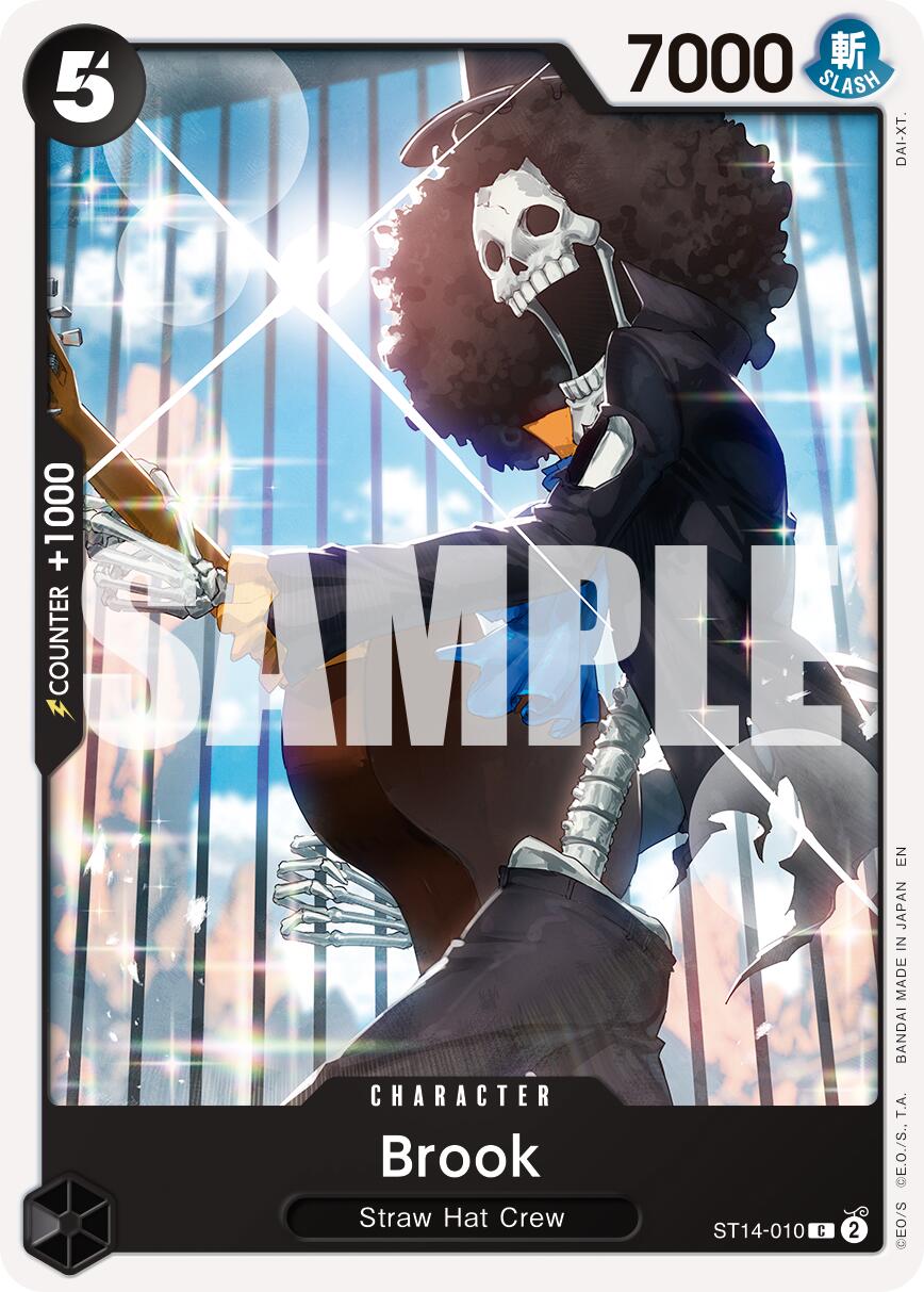 One Piece Card Game: Brook - ST14-010 (Reprint) card image