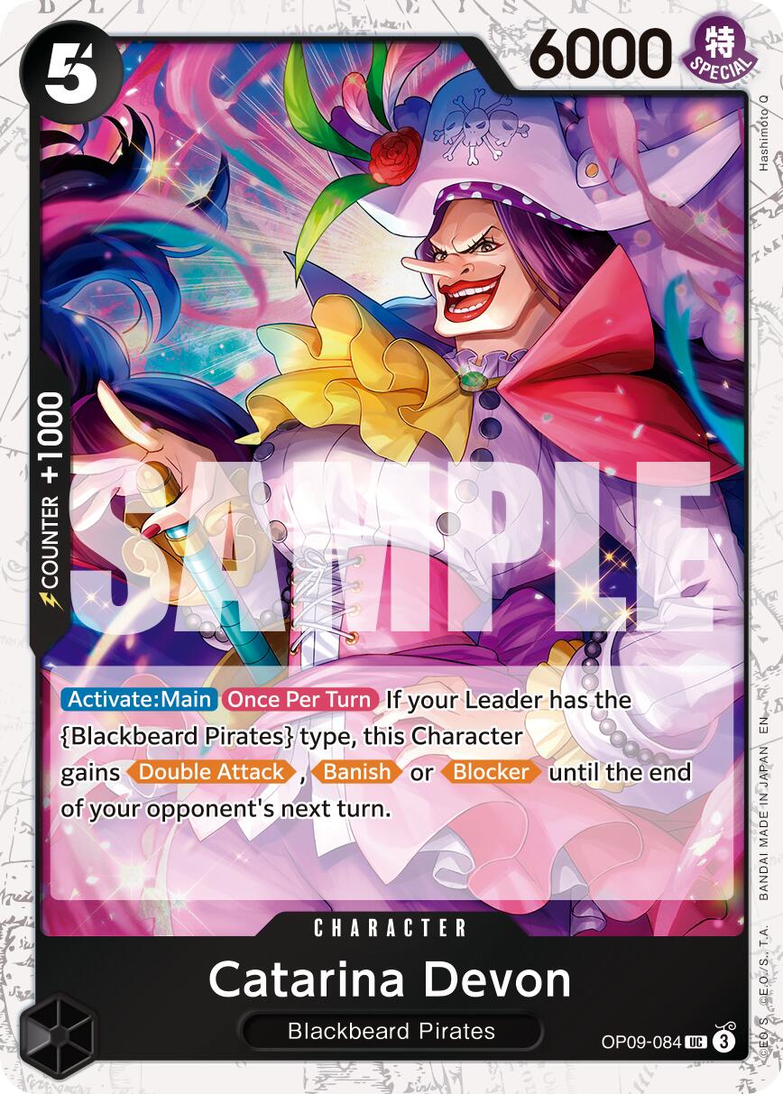 One Piece Card Game: Catarina Devon (Pirate Foil) card image