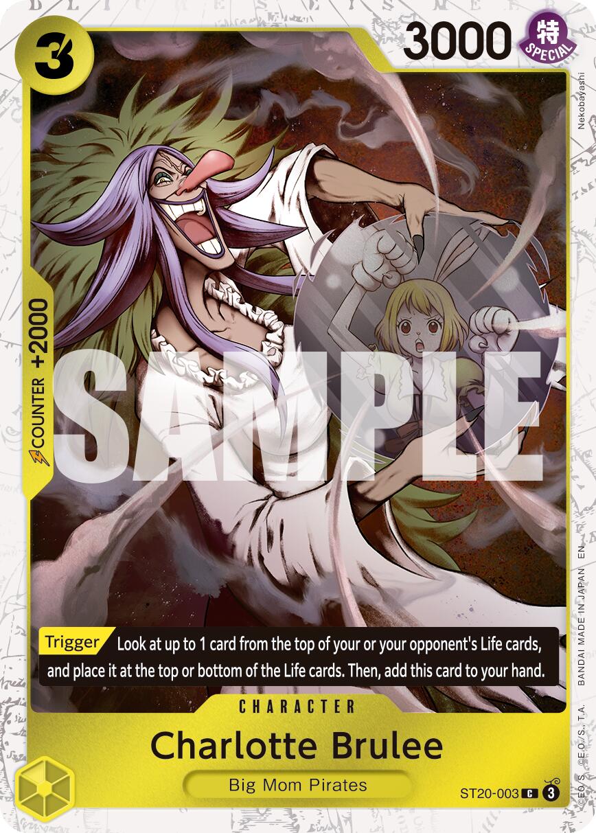 One Piece Card Game: Charlotte Brulee (Pirate Foil) card image