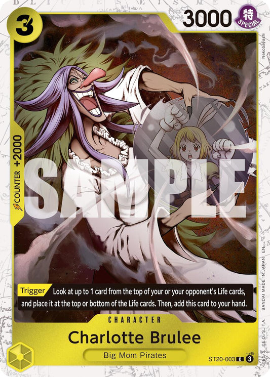 One Piece Card Game: Charlotte Brulee (Pirate Foil) card image