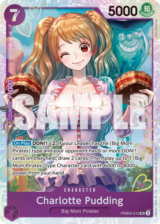 One Piece Card Game: Charlotte Pudding - PRB02-010 card image
