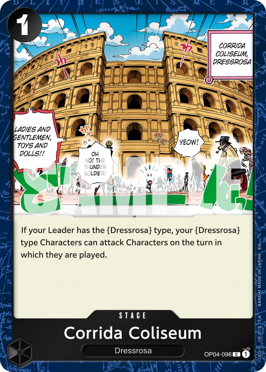 One Piece Card Game: Corrida Coliseum (Pirate Foil) card image