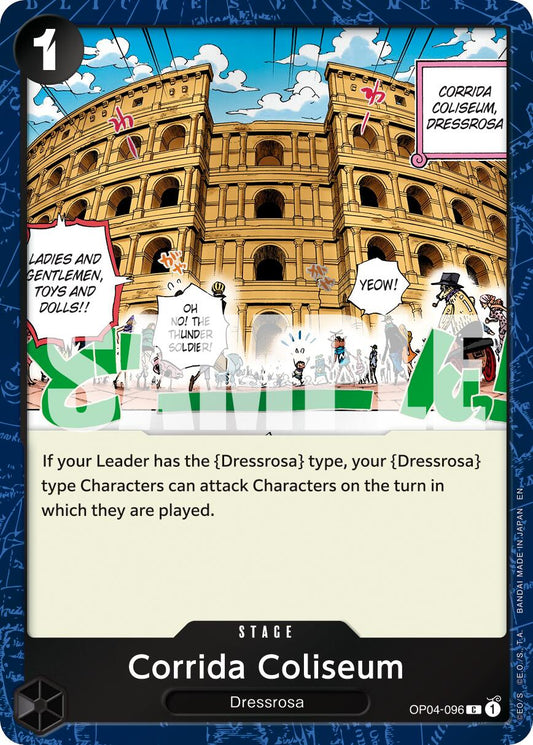 One Piece Card Game: Corrida Coliseum (Pirate Foil) card image