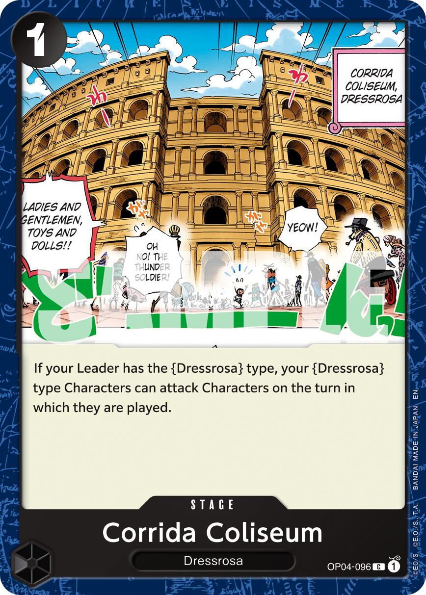 One Piece Card Game: Corrida Coliseum (Reprint) card image