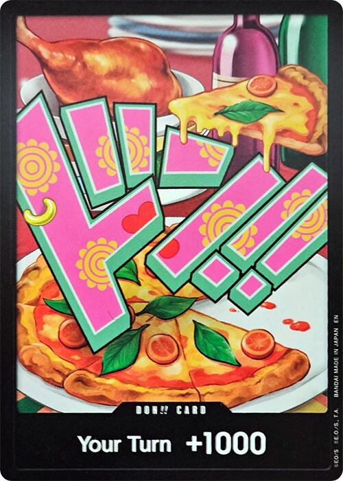 One Piece Card Game: DON!! Card (Bonney) card image