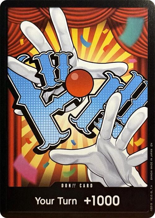 One Piece Card Game: DON!! Card (Buggy) card image