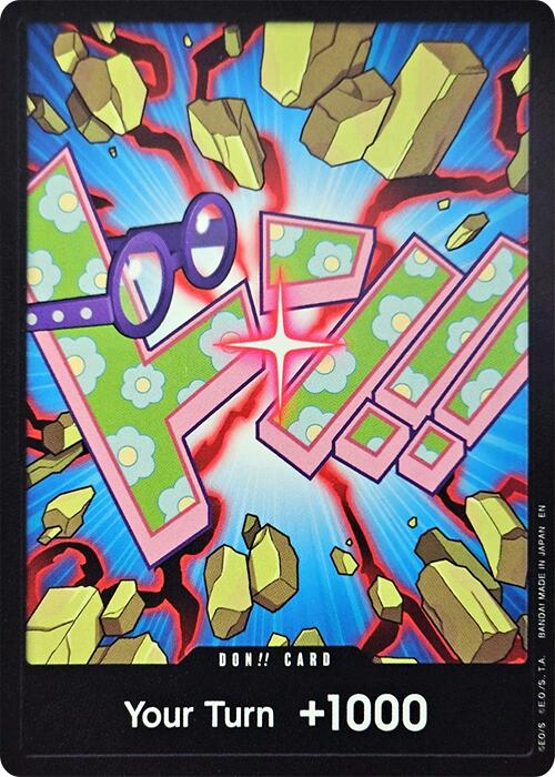 One Piece Card Game: DON!! Card (Koby) card image