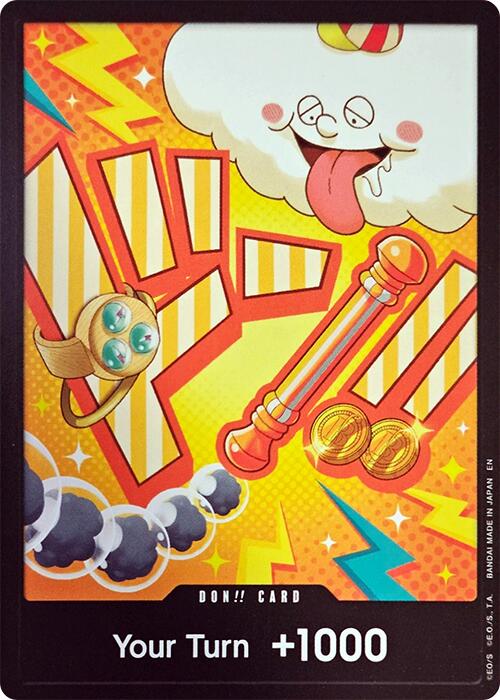 One Piece Card Game: DON!! Card (Nami) card image