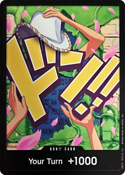 One Piece Card Game: DON!! Card (Robin) card image