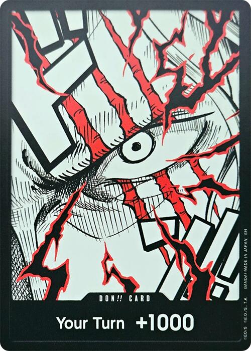 One Piece Card Game: DON!! Card (Shanks) card image