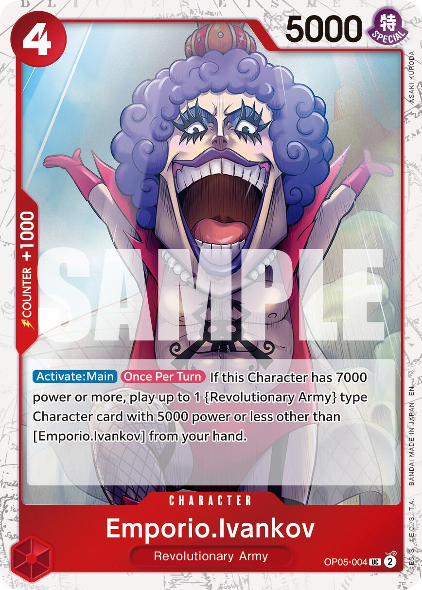 One Piece Card Game: Emporio.Ivankov (Pirate Foil) card image