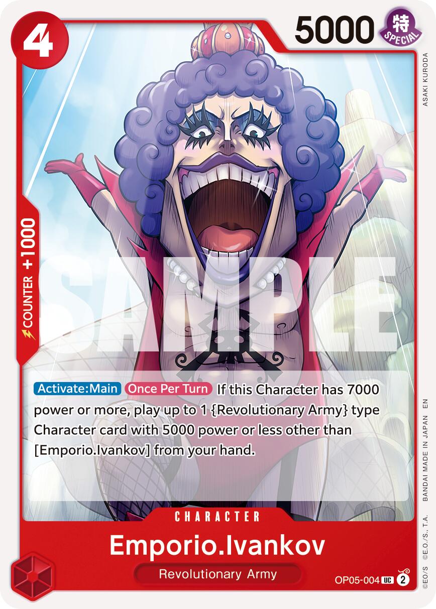 One Piece Card Game: Emporio.Ivankov (Reprint) card image