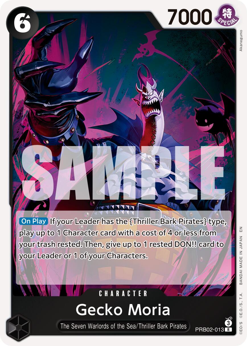 One Piece Card Game: Gecko Moria card image
