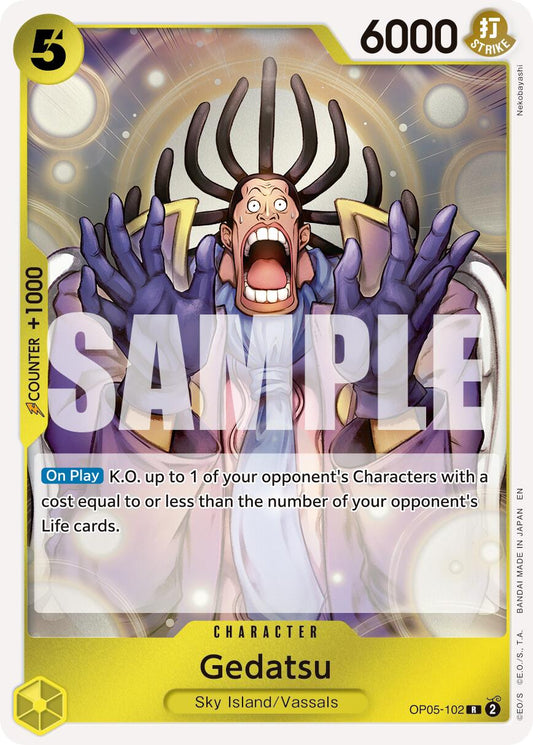 One Piece Card Game: Gedatsu (Reprint) card image