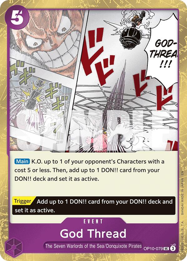 One Piece Card Game: God Thread (Pirate Foil) card image