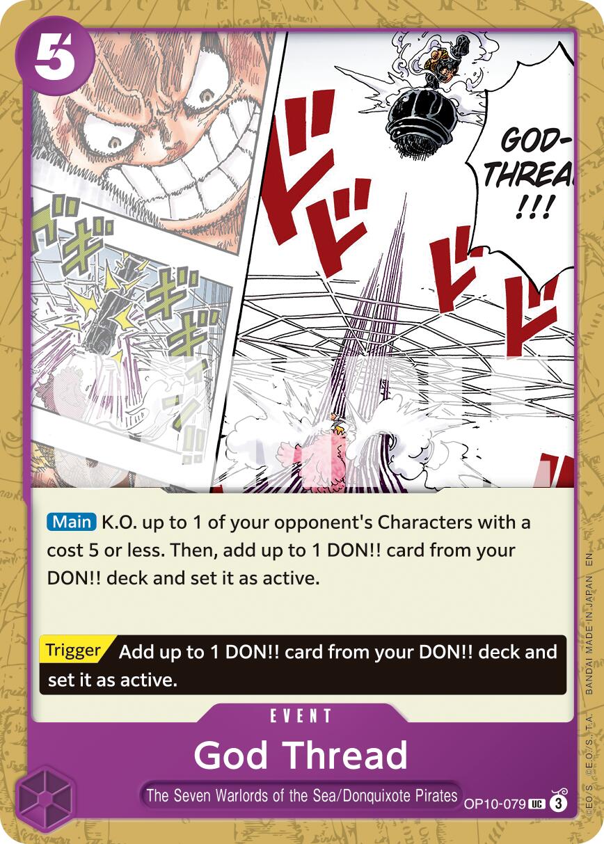 One Piece Card Game: God Thread (Reprint) card image