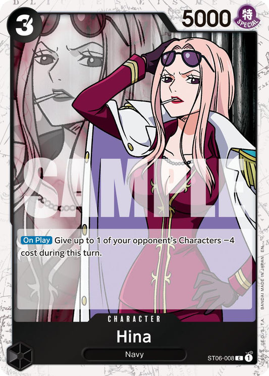One Piece Card Game: Hina (Pirate Foil) card image