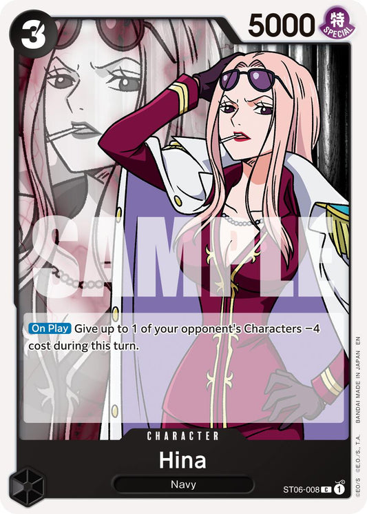One Piece Card Game: Hina (Reprint) card image