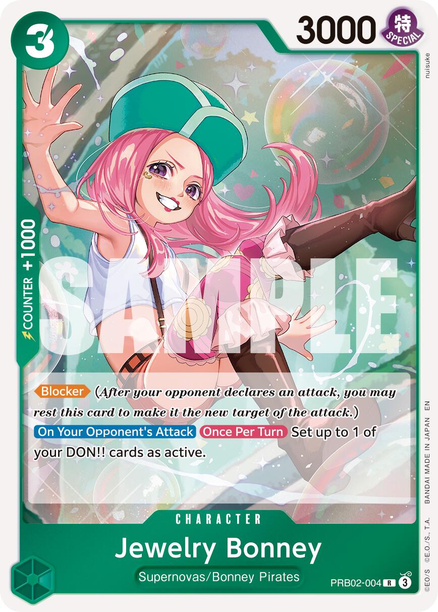 One Piece Card Game: Jewelry Bonney -PRB02-004 card image