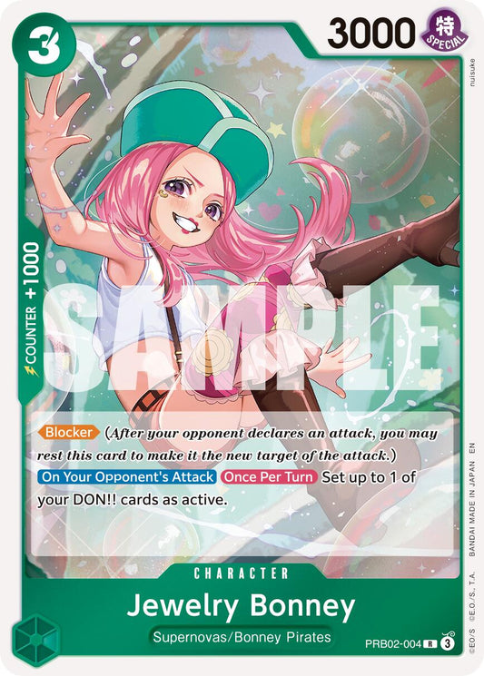 One Piece Card Game: Jewelry Bonney -PRB02-004 card image