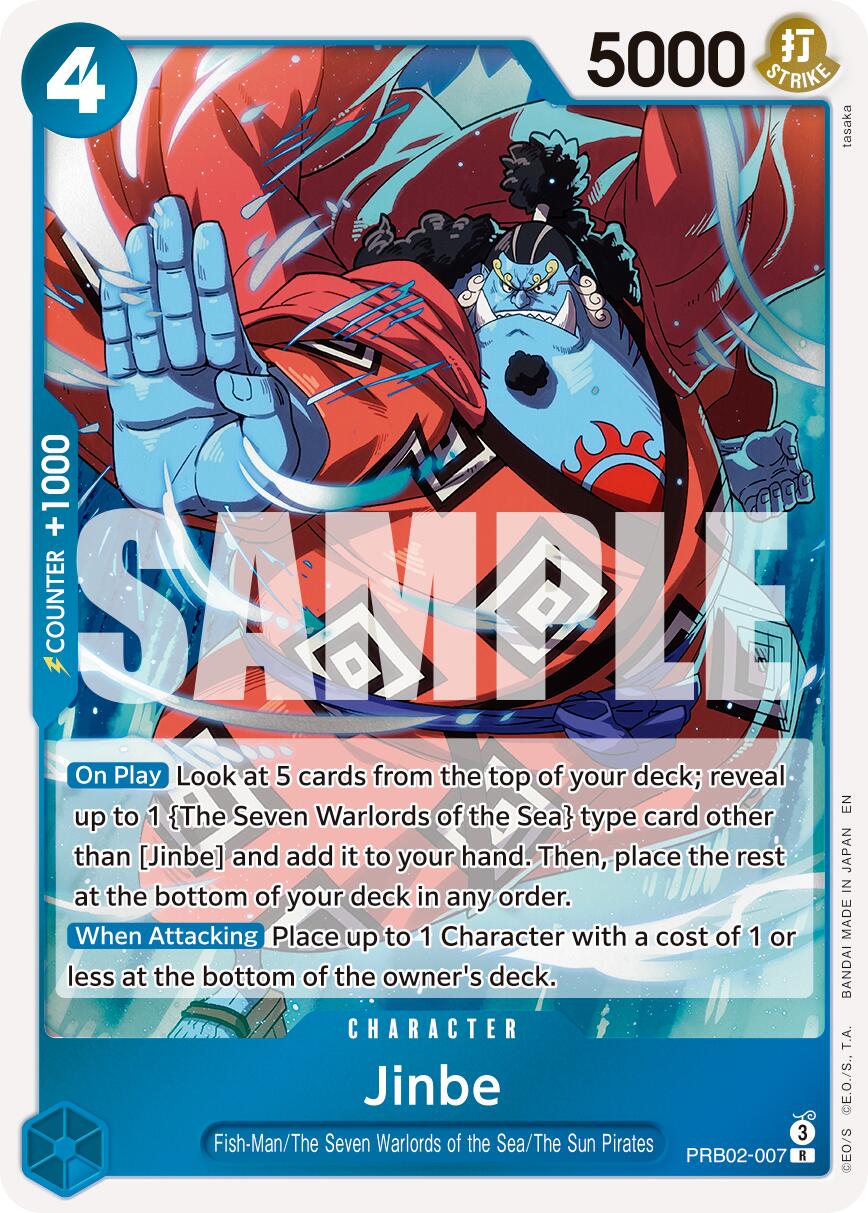 One Piece Card Game: Jinbe - PRB02-007 card image