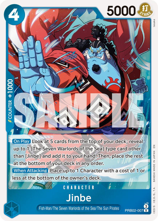 One Piece Card Game: Jinbe - PRB02-007 card image
