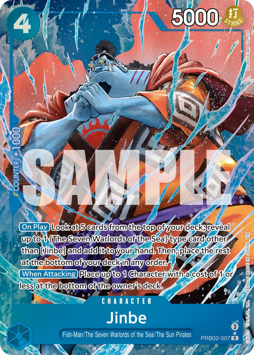 One Piece Card Game: Jinbe - PRB02-007(Alternate Art) card image