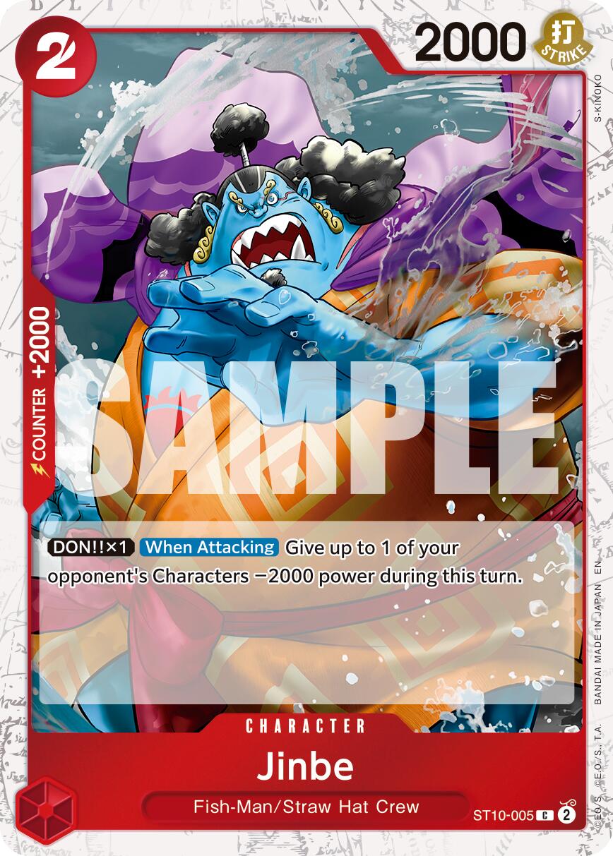 One Piece Card Game: Jinbe - ST10-005 (Pirate Foil) card image