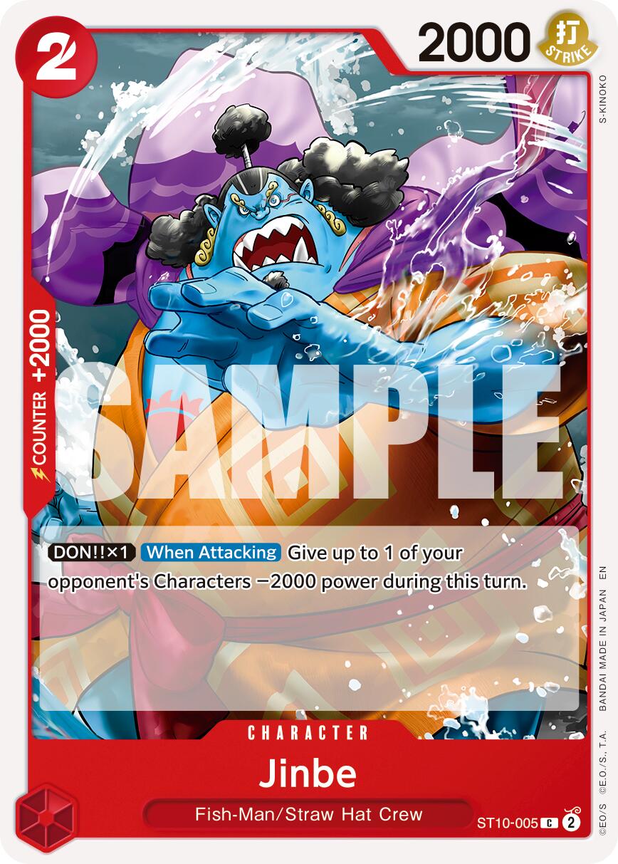 One Piece Card Game: Jinbe - ST10-005 (Reprint) card image