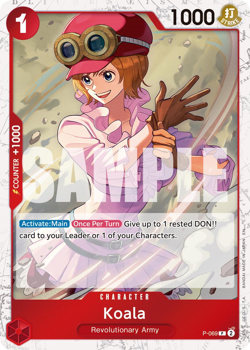 One Piece Card Game: Koala (Pirate Foil) card image