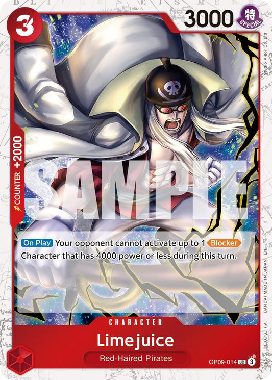 One Piece Card Game: Limejuice (Pirate Foil) card image