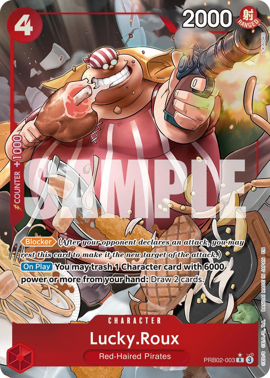 One Piece Card Game: Lucky.Roux (Alternate Art) card image