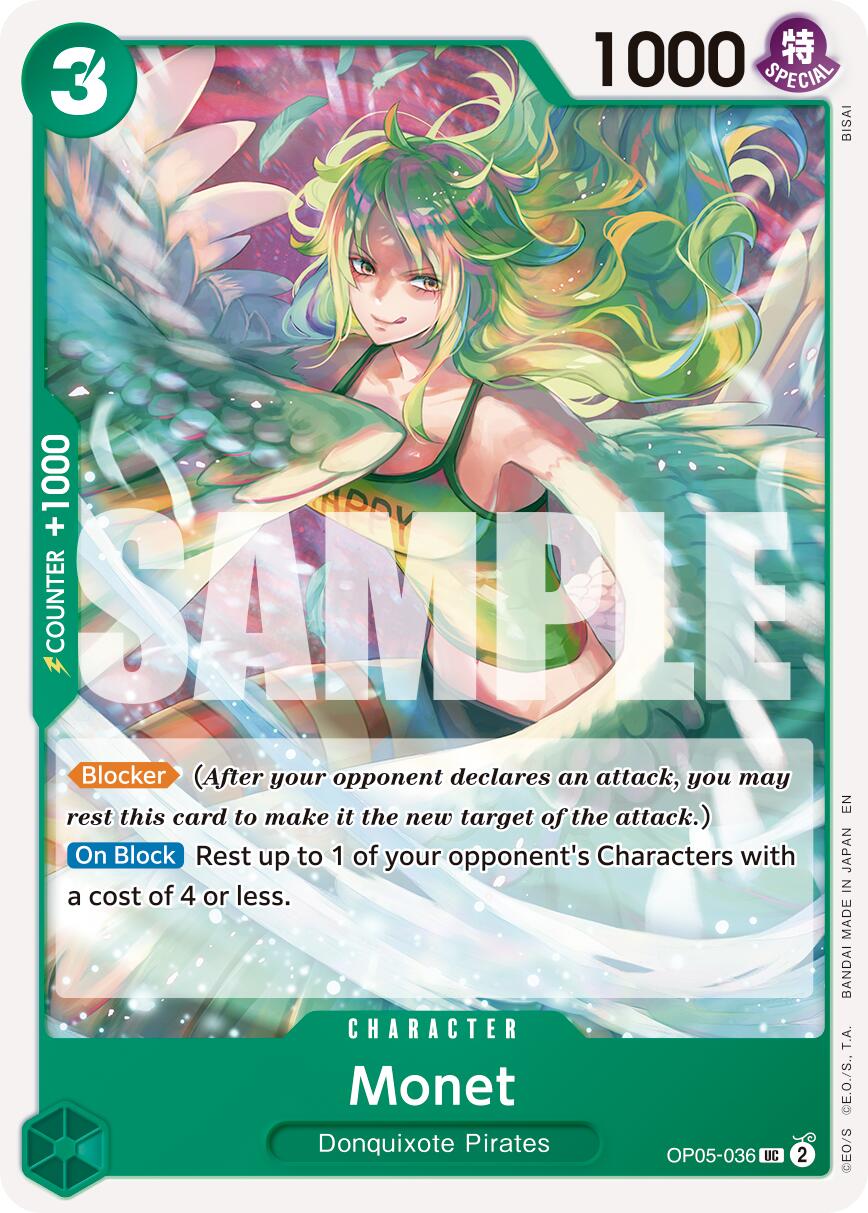 One Piece Card Game: Monet (Reprint) card image